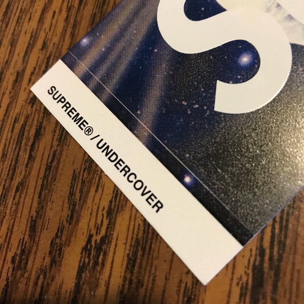 Supreme Fear of black planet sticker